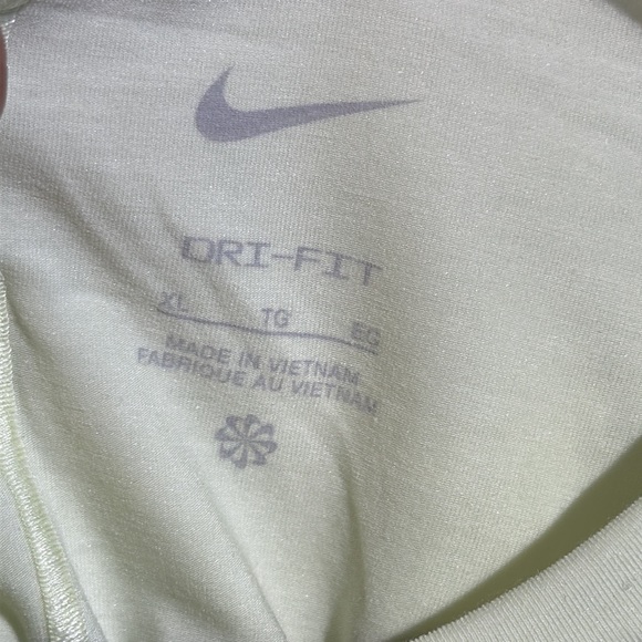 NEW Nike Women's One Luxe Women's Twist Cropped Top XL - Picture 5 of 6